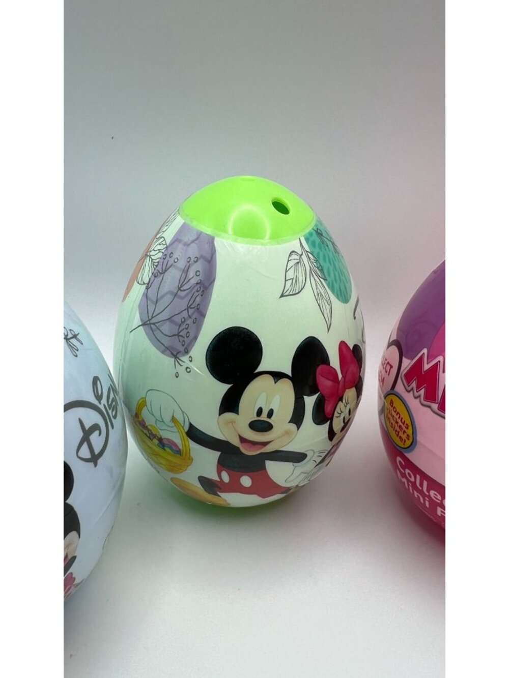 Disney Junior Mickey & Minnie Collectible Surprise Eggs With Bonus Stickers 4-Pa - Picture 3 of 5
